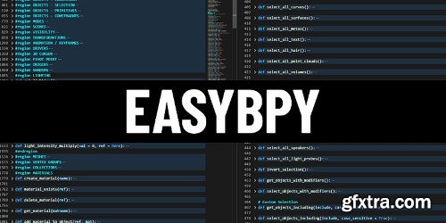 Easybpy for Blender