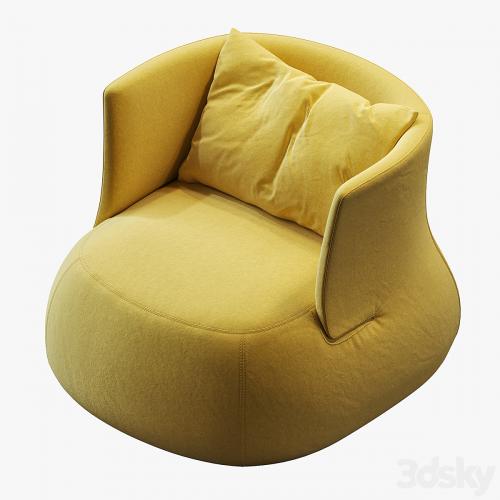 Fat-sofa armchair by B&b Italia