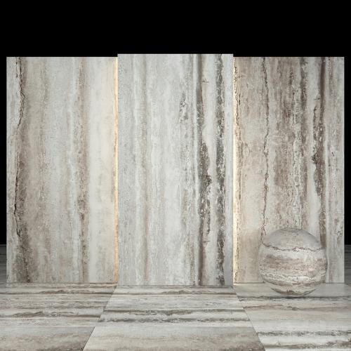 Gray Travertine 01