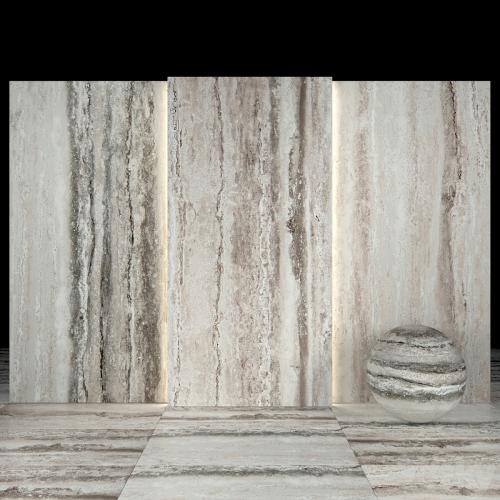 Gray Travertine 01