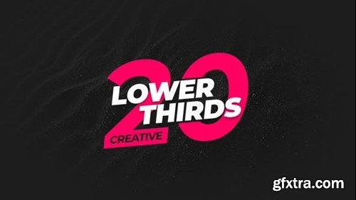 Videohive Creative Lower Thirds 51669644