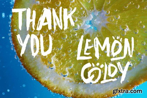 Lemon Coldy Brush Font FSR7FJA