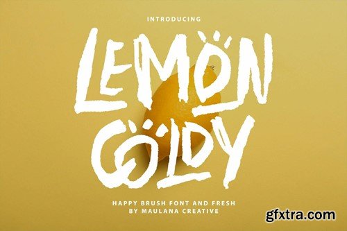 Lemon Coldy Brush Font FSR7FJA