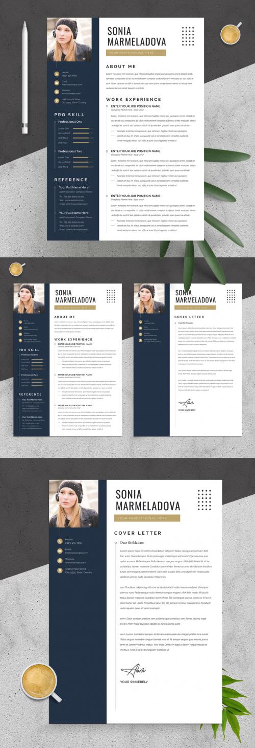 Clean Minimal Resume Layout