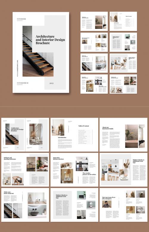 Interior Brochure Layout