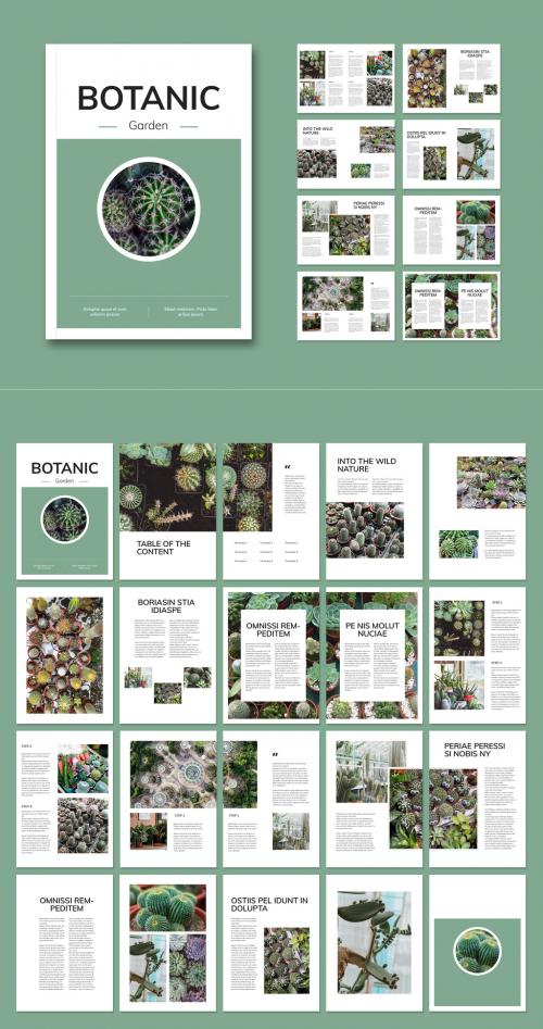 Botanic Magazine Layout