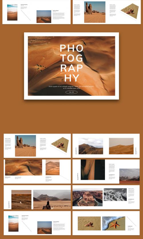 Photography Album Book Layout