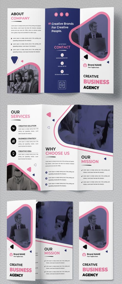 Trifold Brochure Layout Design