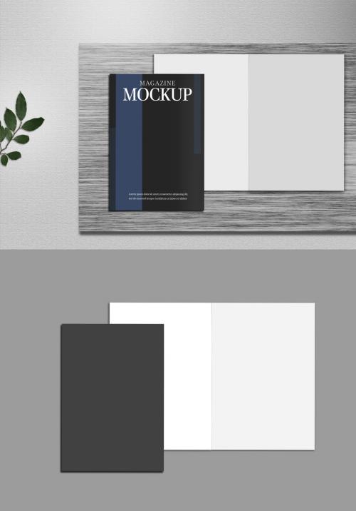 Magazine or Catalog Mock Up