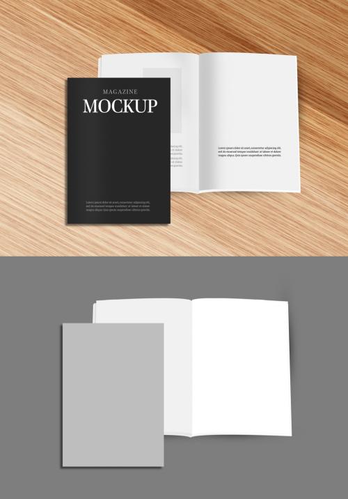 Magazine or Catalog Mock Up