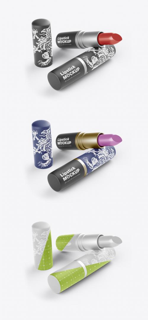 Set Lipstick Mockup