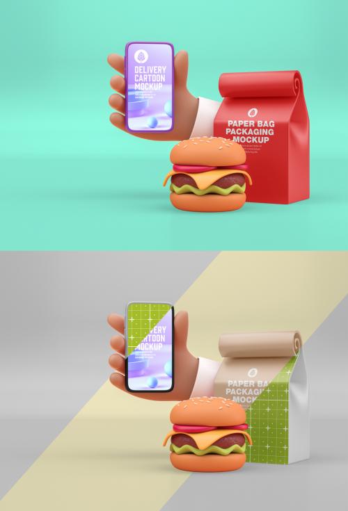 Shipping 3D Concept Mockup