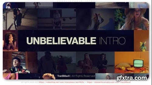 Videohive Unbelievable Intro 51708372