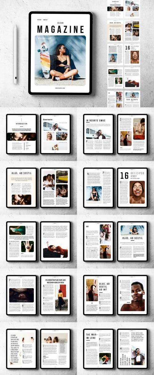 E Magazine Layout