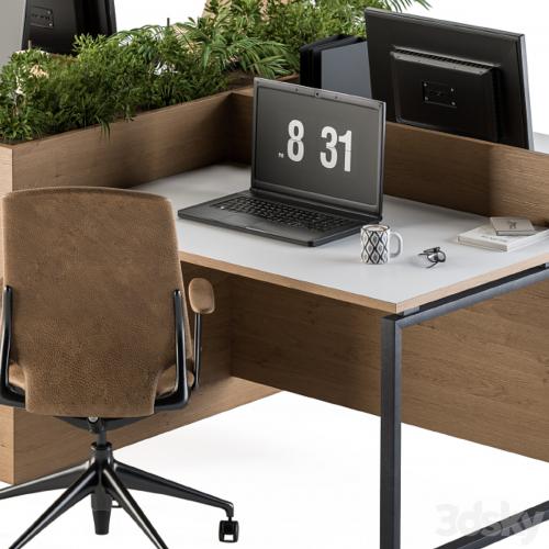 Office Furniture - employee Set 21