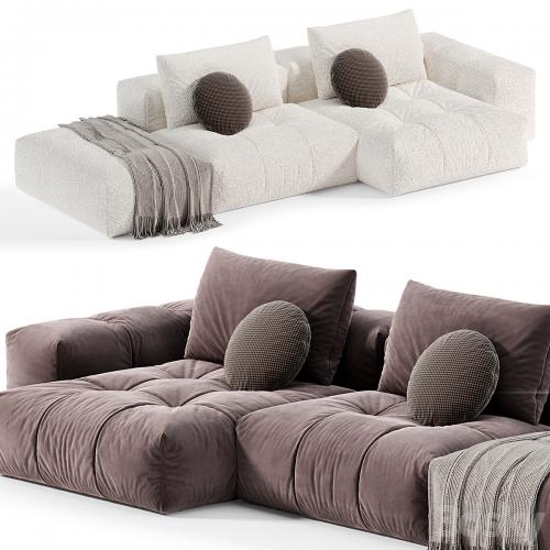 Modern Modular L-Shape Sofa by Litfad, sofas