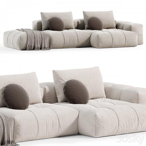 Modern Modular L-Shape Sofa by Litfad, sofas