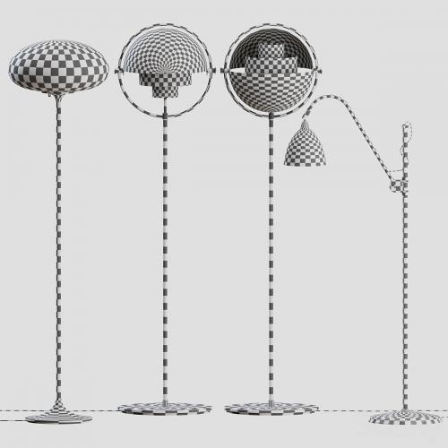 Gubi Floor Lamps Collection 02