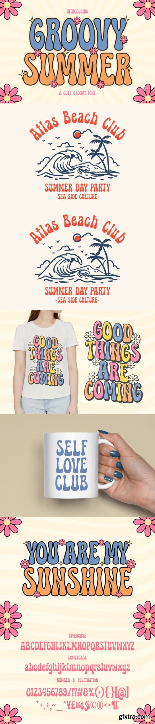 Groovy Summer Font