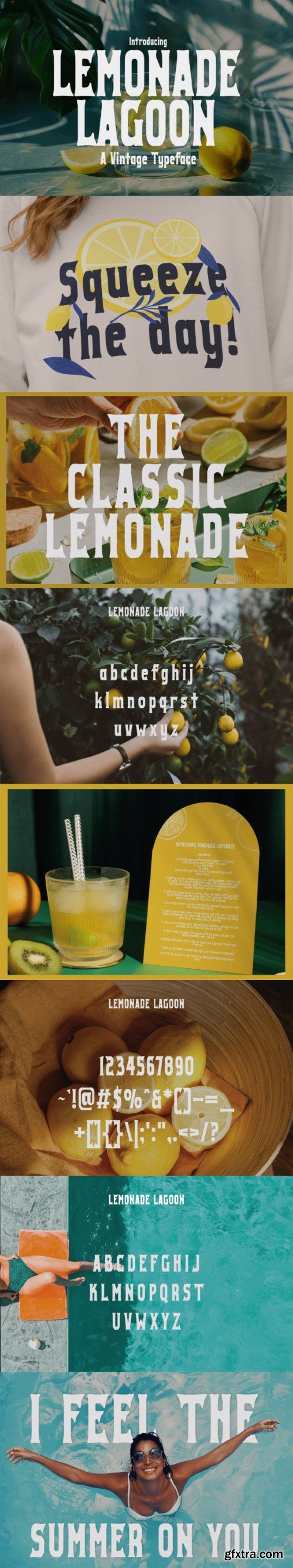 Lemonade Lagoon Font