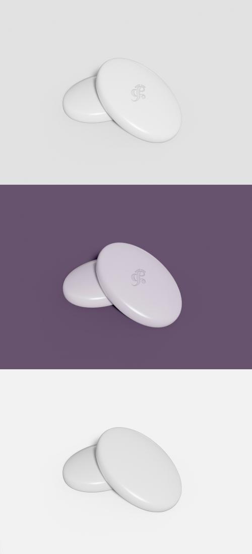 Oval Soap Bar Mockup