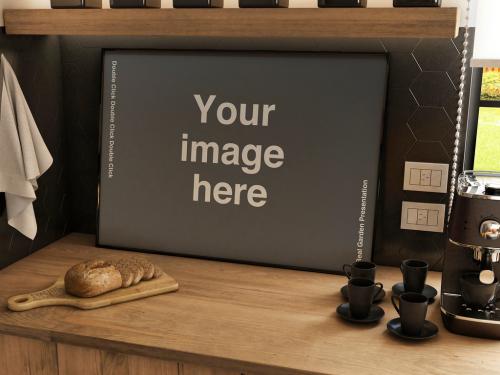 Kitchen Poster Mockup