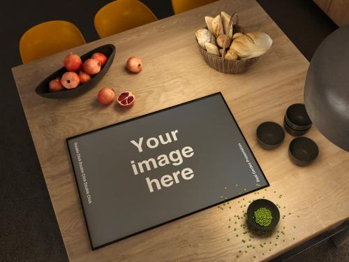 Kitchen Poster Mockup