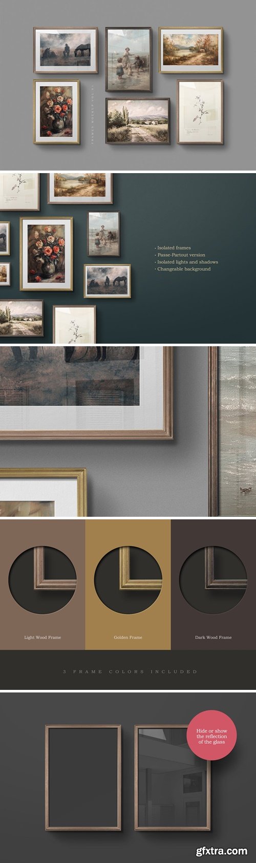 Frame Mockup Vintage Antique Vertical Horizontal 1 PKRJSZM