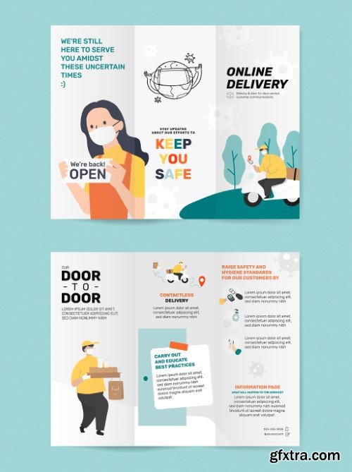 Home Delivery Brochure Layout