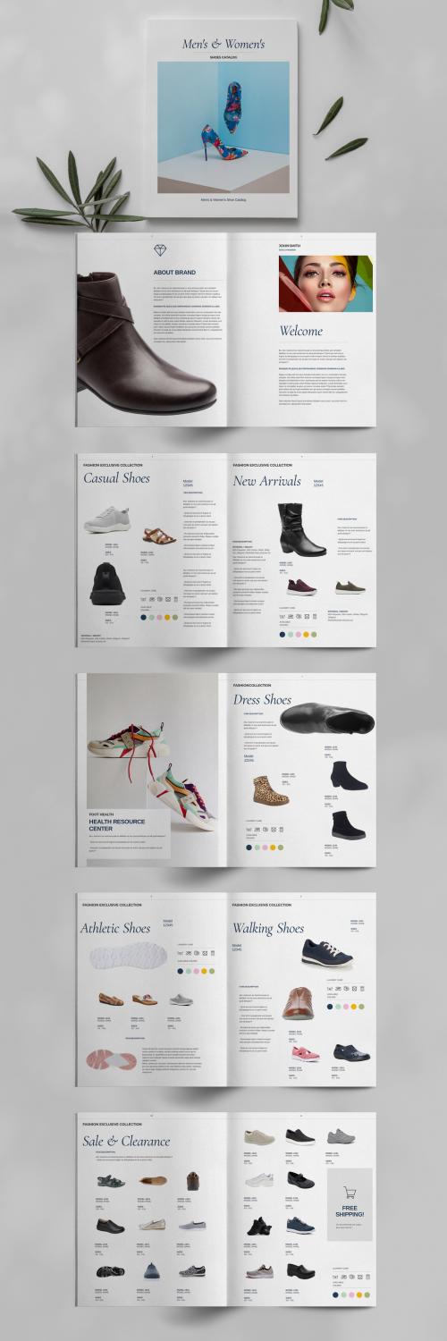 Shoe Store Catalog Layout