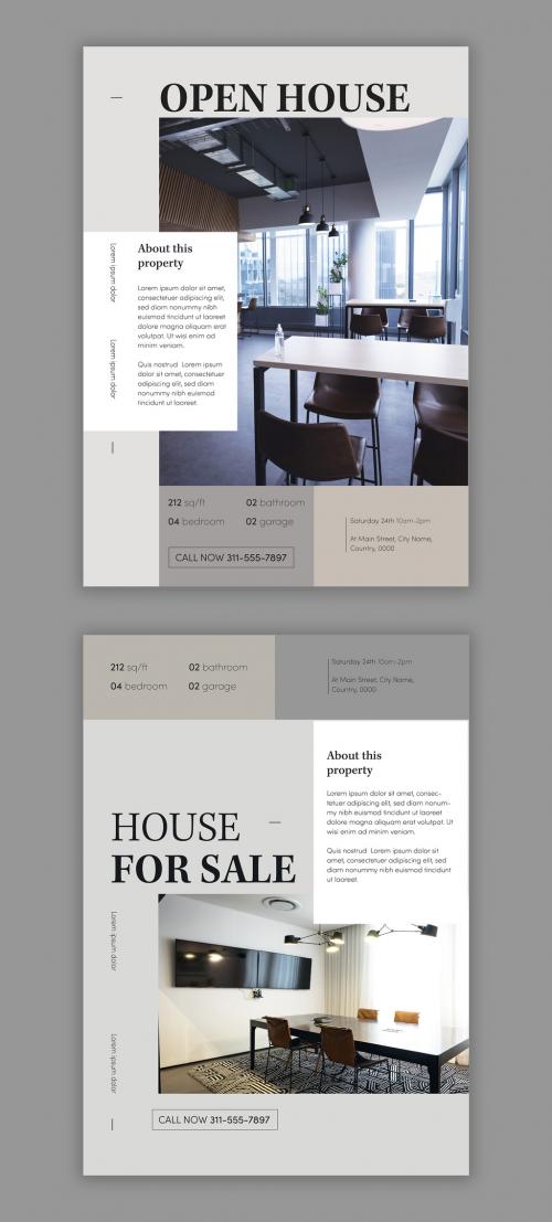 Real Estate Brochure Design Layout