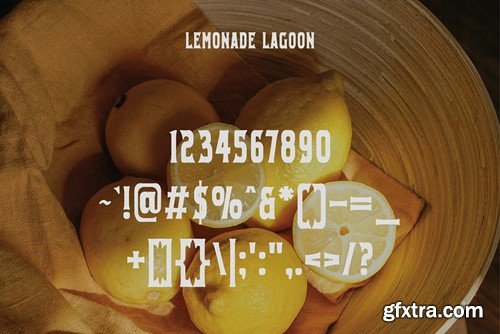 Lemonade Lagoon - Vintage Typeface 6P6PGJK