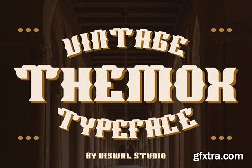 Lameros Tubule - Vintage Font QW4DT3W