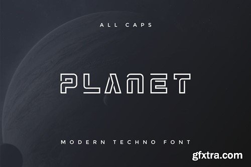 Morgiefa Modern Techno Font H2XNARH