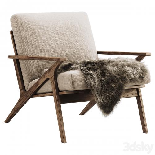 Cavett Wood Frame Chair