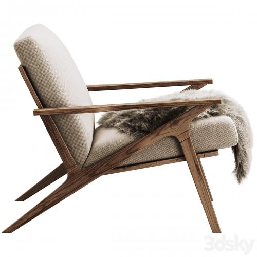 Cavett Wood Frame Chair