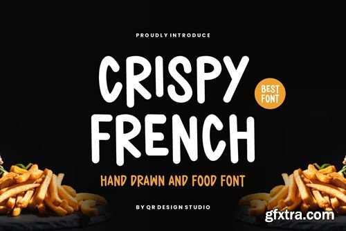 Crispy French - Hand Drawn & Food Font GN98582