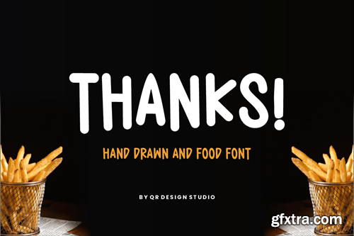 Crispy French - Hand Drawn & Food Font GN98582