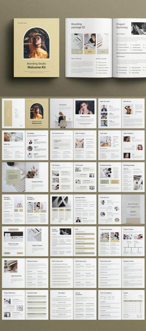 Brand Expert Welcome Kit Magazine Layout