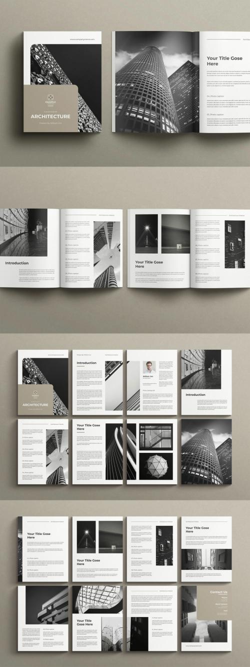 Architecture Brochure Layout