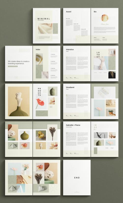 Portfolio Brochure Layout