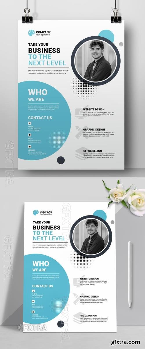 Business Flyer Template 718538170