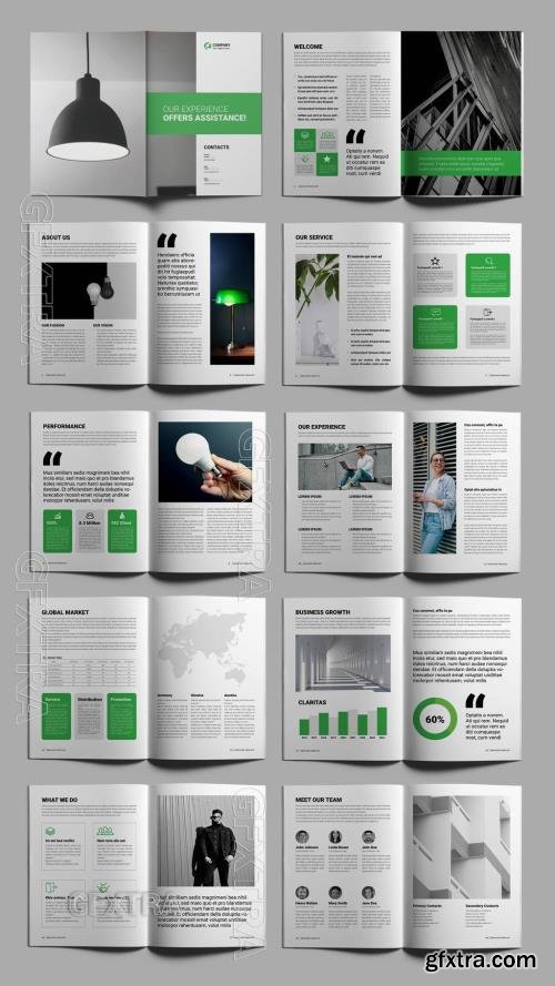 Business Brochure Template 718538165