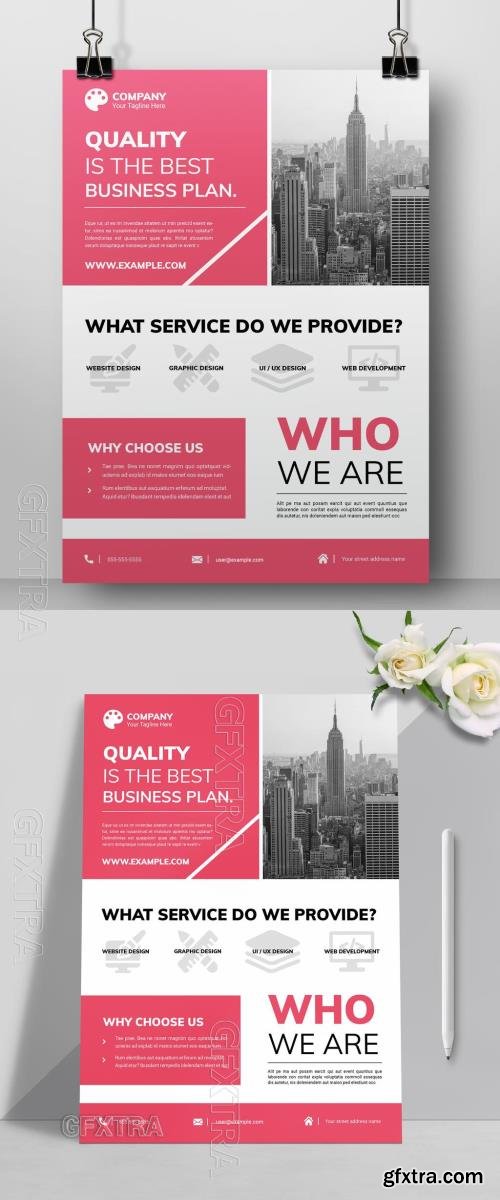 Business Flyer Template 718529643