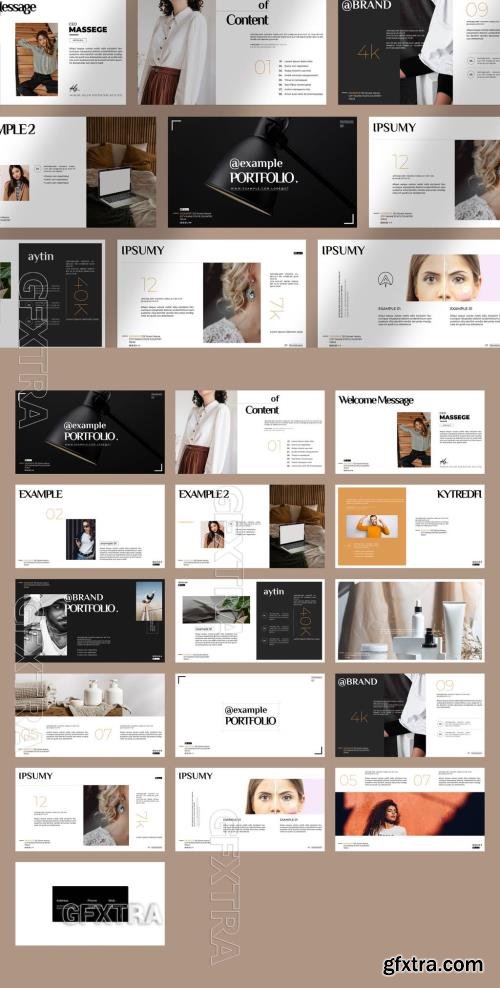 Protfilio Presentetion Template 717902977