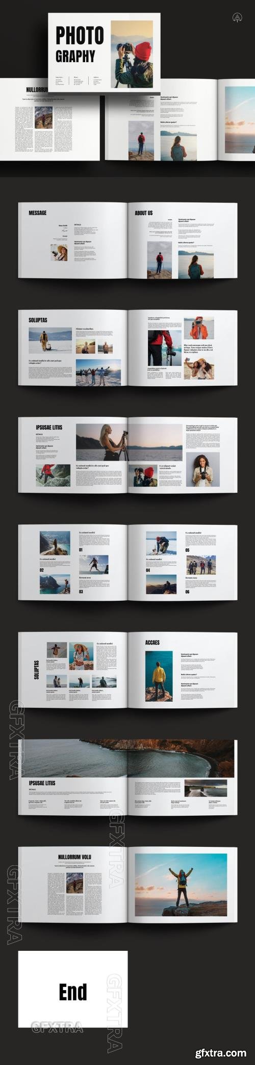 Photography Brochure Landscape Template 717902913