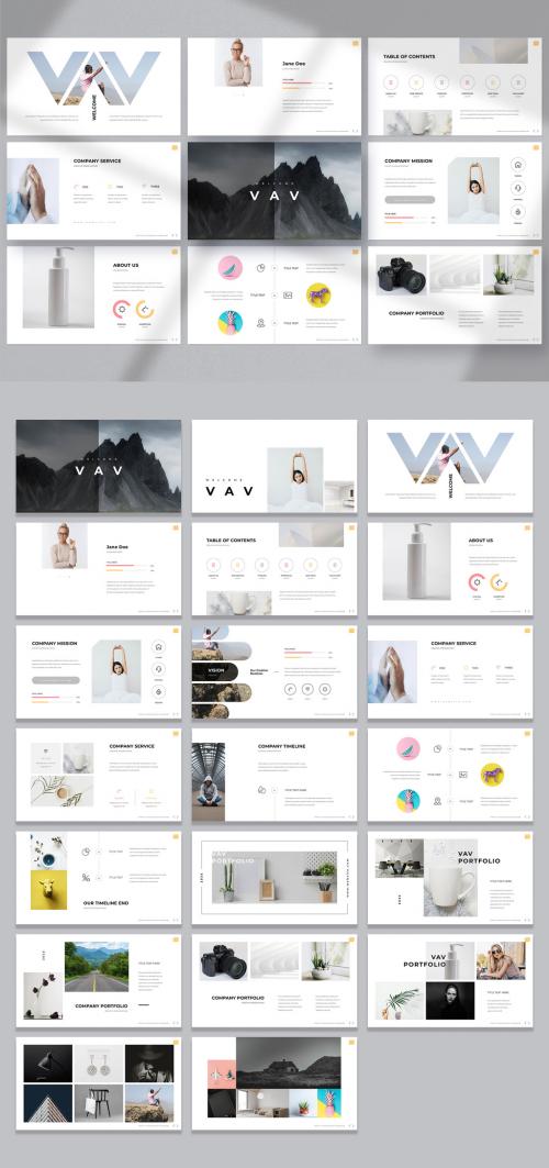 Bright Presentation Layout