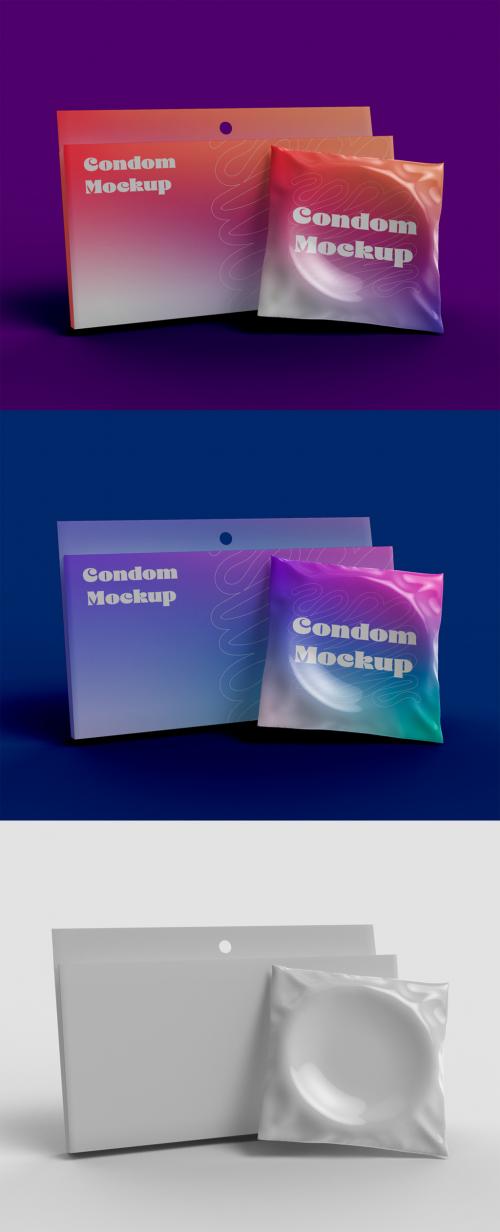 Condom Mockup