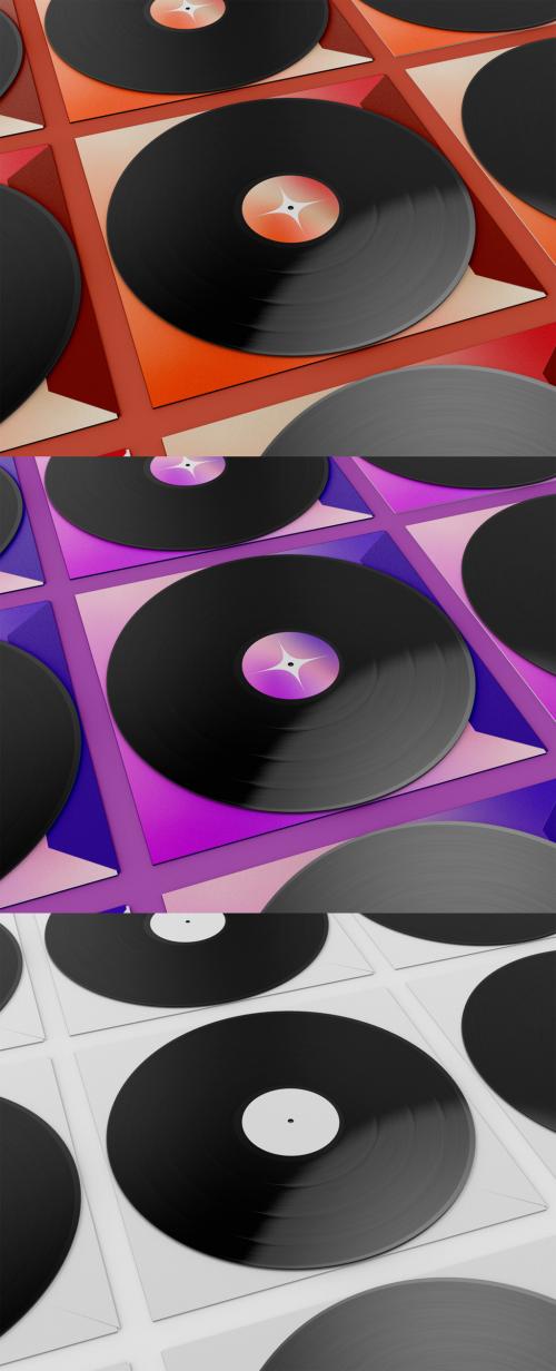 Vinyl Record Mockup