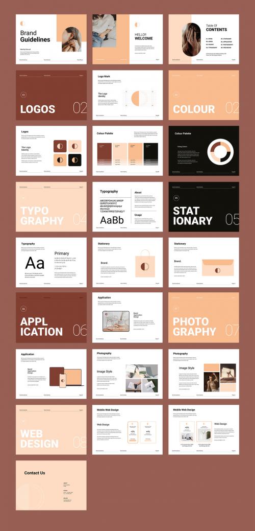 Brand Guidelines Layout